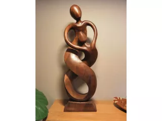 Piękna RZEŹBA Miłosny Taniec 40cm Super Prezent